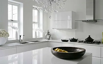 white kitchen
