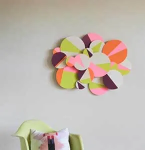 DIY 3D Geometric Wall Art