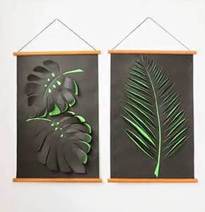 DIY Paper Wall Art