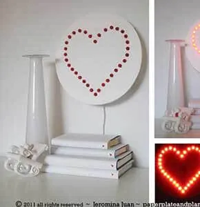 Heart Wall Lamp