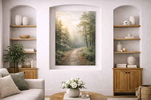 Alcove or Niche Canvas Fit