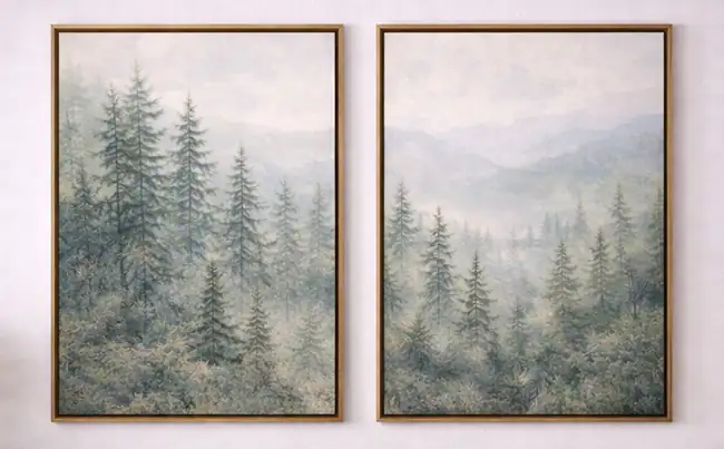 Framed Canvas Pairing