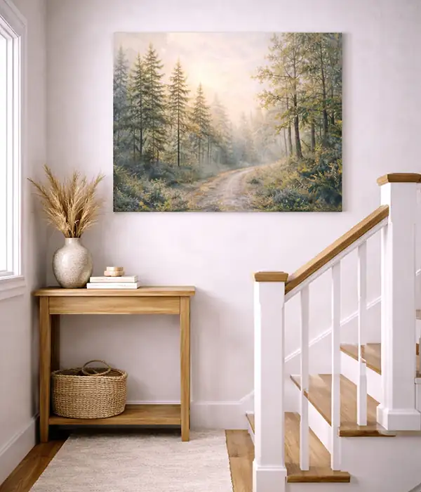 Stair Landing Feature Canvas