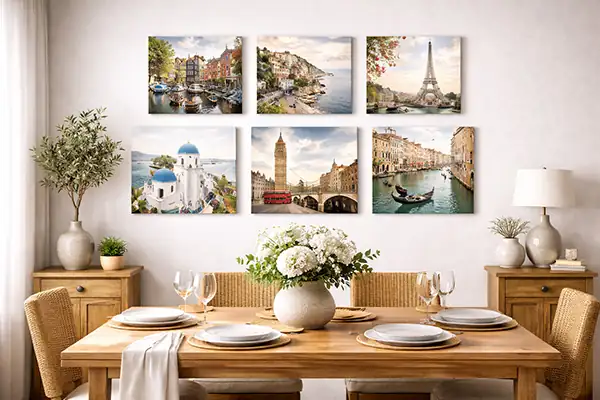 Theme Based Canvas Wall