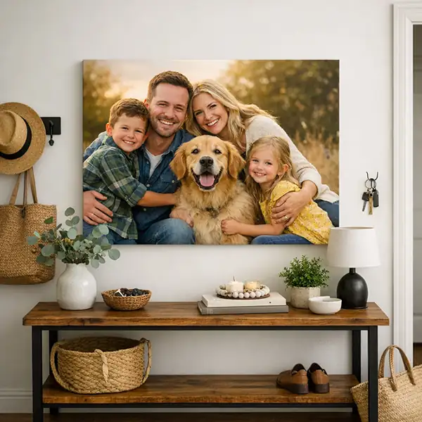 entryway focal point