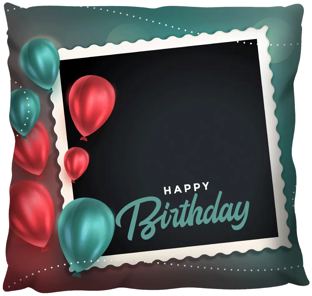 happy birthday cushion