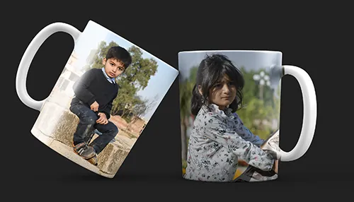 personalised photo mug