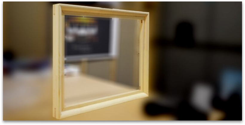 canvas uk pine frame