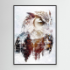 Picture of Owl Wild Animal Vintage Illustration Art 02 by Rafal Kulik
