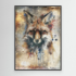 Picture of Fox Wild Animal Vintage Illustration Art 01 by Rafal Kulik