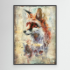 Picture of Fox Wild Animal Vintage Illustration Art 02 by Rafal Kulik