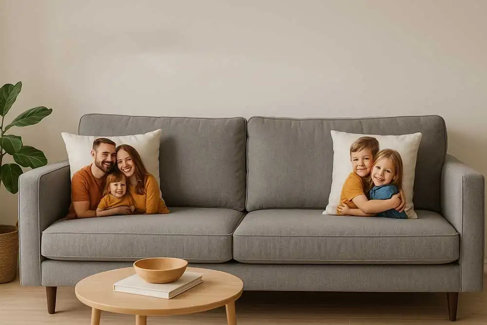 Transform Your Home with Personalised Photo Cushions