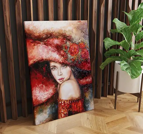 What is a Canvas Print without Frame